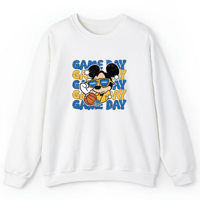 Mickey Mouse X Game Day X Golden State Warriors Team Unisex Sweatshirt TBS1437