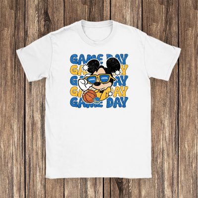 Mickey Mouse X Game Day X Golden State Warriors Team Unisex T-Shirt TBT1437