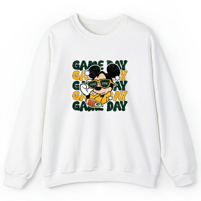 Mickey Mouse X Game Day X Green Bay Packers Team Unisex Sweatshirt TBS1448