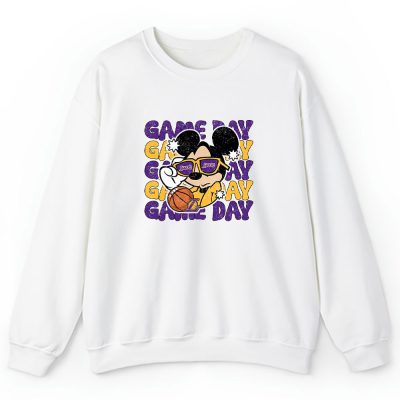 Mickey Mouse X Game Day X Los Angeles Lakers Team Unisex Sweatshirt TBS1438