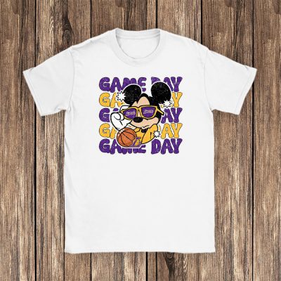Mickey Mouse X Game Day X Los Angeles Lakers Team Unisex T-Shirt TBT1438