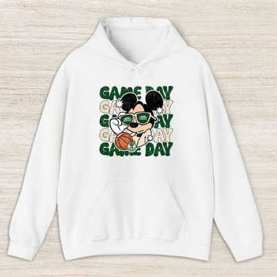 Mickey Mouse X Game Day X Milwaukee Bucks Team Unisex Hoodie TBH1445