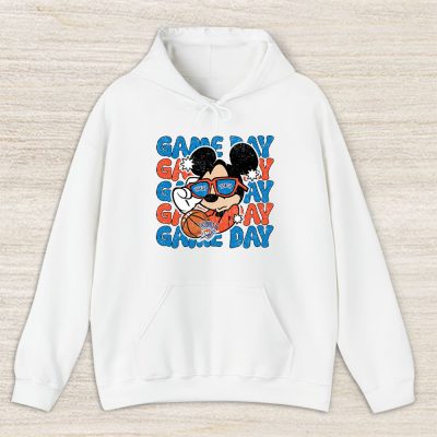 Mickey Mouse X Game Day X Oklahoma City Thunder Team Unisex Hoodie TBH1444
