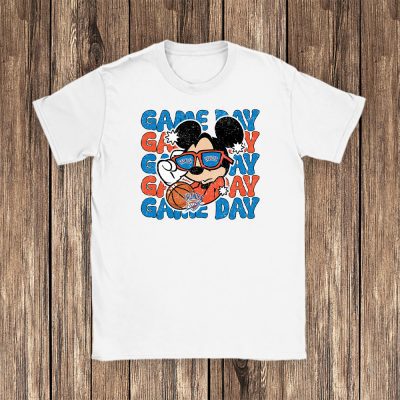 Mickey Mouse X Game Day X Oklahoma City Thunder Team Unisex T-Shirt TBT1444