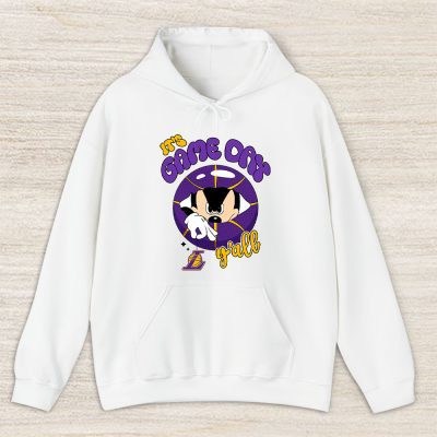 Mickey Mouse X Its Game Day Yall X Los Angeles Lakers Team Unisex Hoodie TBH1458