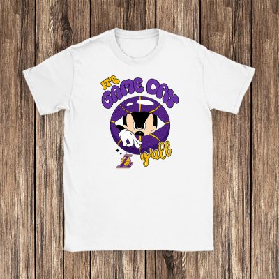 Mickey Mouse X Its Game Day Yall X Los Angeles Lakers Team Unisex T-Shirt TBT1458