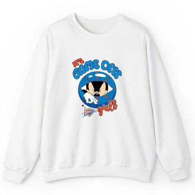 Mickey Mouse X Its Game Day Yall X Oklahoma City Thunder Unisex Sweatshirt TBS1464