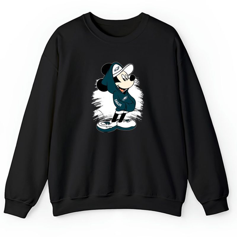 Mickey Mouse x Philadelphia Eagles Team x NFL x American Football Unisex Sweatshirt For Fan TBS1171