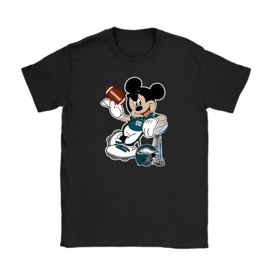 Mickey Mouse x Philadelphia Eagles Team x NFL x American Football Unisex T-Shirt For Fan TBT1169