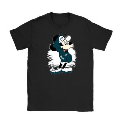 Mickey Mouse x Philadelphia Eagles Team x NFL x American Football Unisex T-Shirt For Fan TBT1171