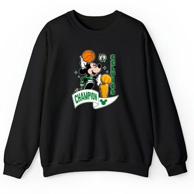 Mickey X Champion Cup X Customized X Boston Celtics Team Unisex Sweatshirt TBS1500
