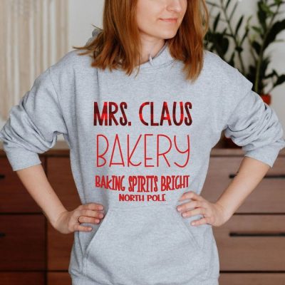 Mrs Claus Bakery Christmas Unisex Hoodie JSH1253