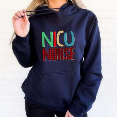 Nicu Nurse Buffalo Plaid Unisex Hoodie JSH1166
