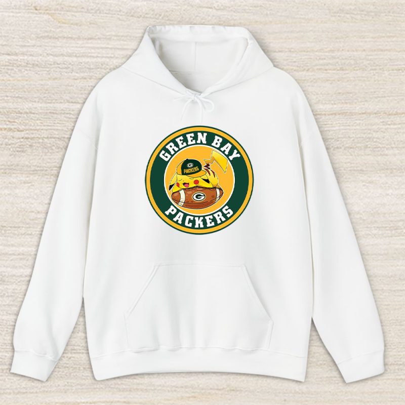 Pikachu X Sleeping X Green Bay Packers Team X NFL X American Football Unisex Hoodie TBH1428