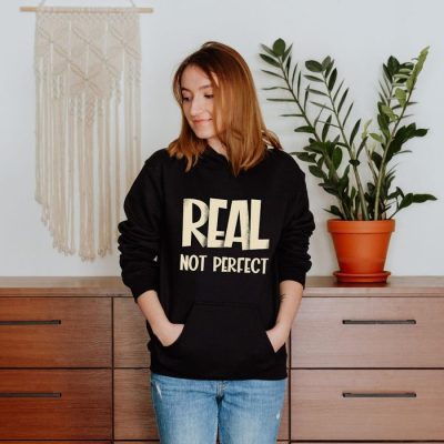 Not Perfect Unisex Hoodie JSH1396