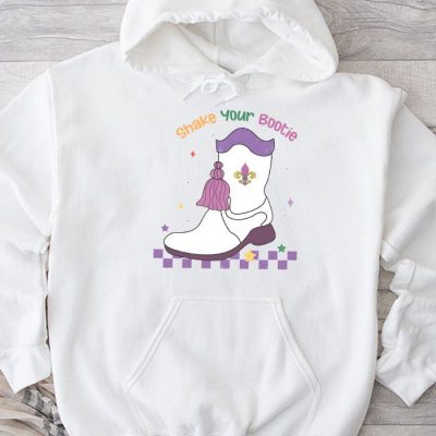 Shake Your Bootie Mardi Gras Hoodie MHS1214