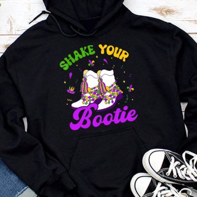 Shake Your Bootie Mardi Gras Hoodie MHS1215
