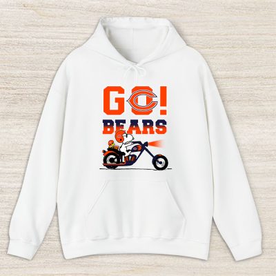 Snoopy X Driver X Chicago Bears Team X Nfl X American Football Unisex Pullover Hoodie TBH1423