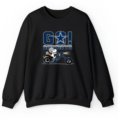 Snoopy X Driver X Dallas Cowboys Team X Nfl X American Football Unisex Sweatshirt TBS1417