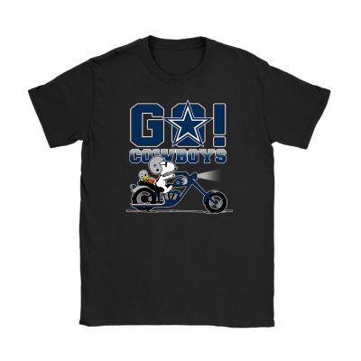 Snoopy X Driver X Dallas Cowboys Team X Nfl X American Football Unisex T-Shirt TBT1417