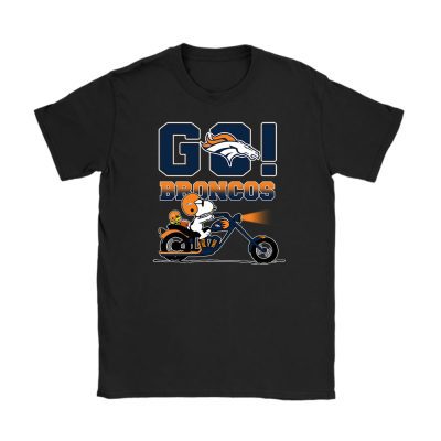 Snoopy X Driver X Denver Broncos Team X Nfl X American Football Unisex T-Shirt TBT1425