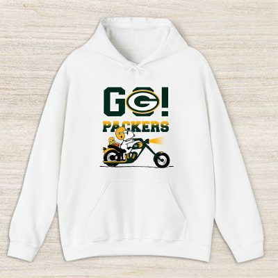 Snoopy X Driver X Green Bay Packers Team X Nfl X American Football Unisex Pullover Hoodie TBH1418