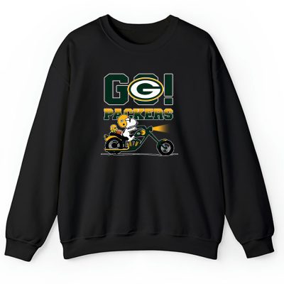 Snoopy X Driver X Green Bay Packers Team X Nfl X American Football Unisex Sweatshirt TBS1418
