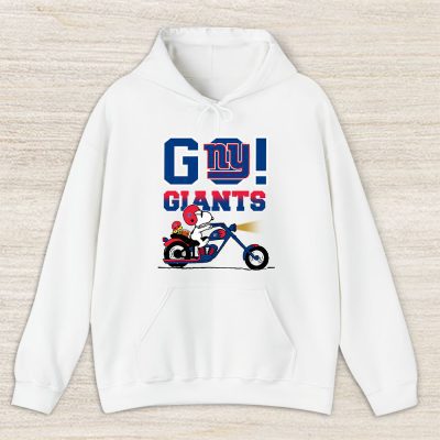 Snoopy X Driver X New York Giants Team X Nfl X American Football Unisex Pullover Hoodie TBH1422