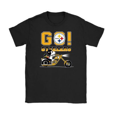 Snoopy X Driver X Pittsburgh Steelers Team X Nfl X American Football Unisex T-Shirt TBT1420