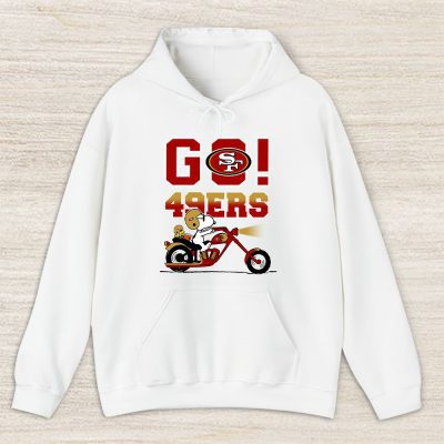 Snoopy X Driver X San Francisco 49Ers Team X Nfl X American Football Unisex Pullover Hoodie TBH1421