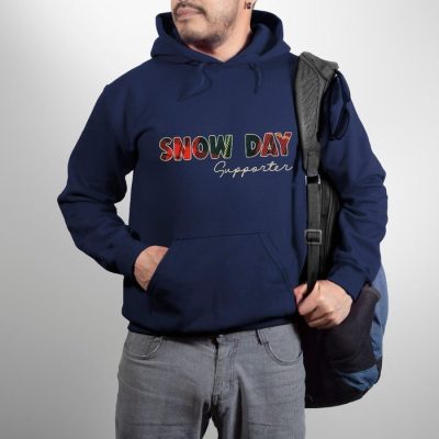 Snow Day Supporter Buffalo Plaid Unisex Hoodie JSH1132
