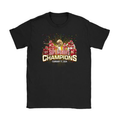 Super Bowl LVIII x NFL x American Football x Kansas City Chiefs x Kc Team Unisex T-Shirt For Fan TBT1289