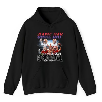 Super Bowl LVIII x Sf Team x NFL x American Football x San Francisco 49ers x Champoin 2024 Pullover Hoodie For Fan TBH1293