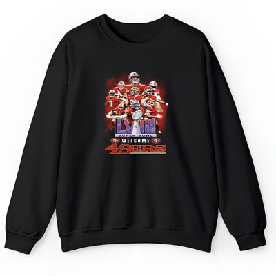 Super Bowl LVIII x Sf Team x NFL x American Football x San Francisco 49ers x Champoin 2024 Unisex Sweatshirt For Fan TBS1292