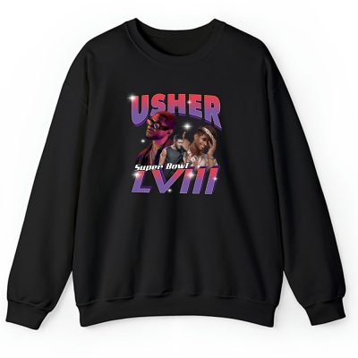 Super Bowl LVIII x Usher x NFL x American Football Unisex Sweatshirt For Fan TBS1233