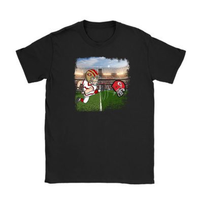 Superbowl 2024 San Francisco Kick Kansas City Chiefs To Win Unisex T-Shirt For Fan TBT1240