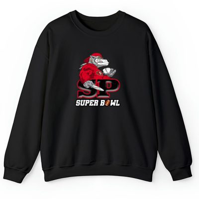 The Wolf San Francisco 49ers Super Bowl LVIII Unisex Sweatshirt For Fan TBS1272