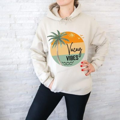 Vacay Vibes Sunset Unisex Hoodie JSH1522