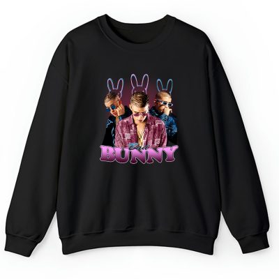 Bad Bunny Concert Bb Bunny Black Unisex Sweatshirt TAS1235