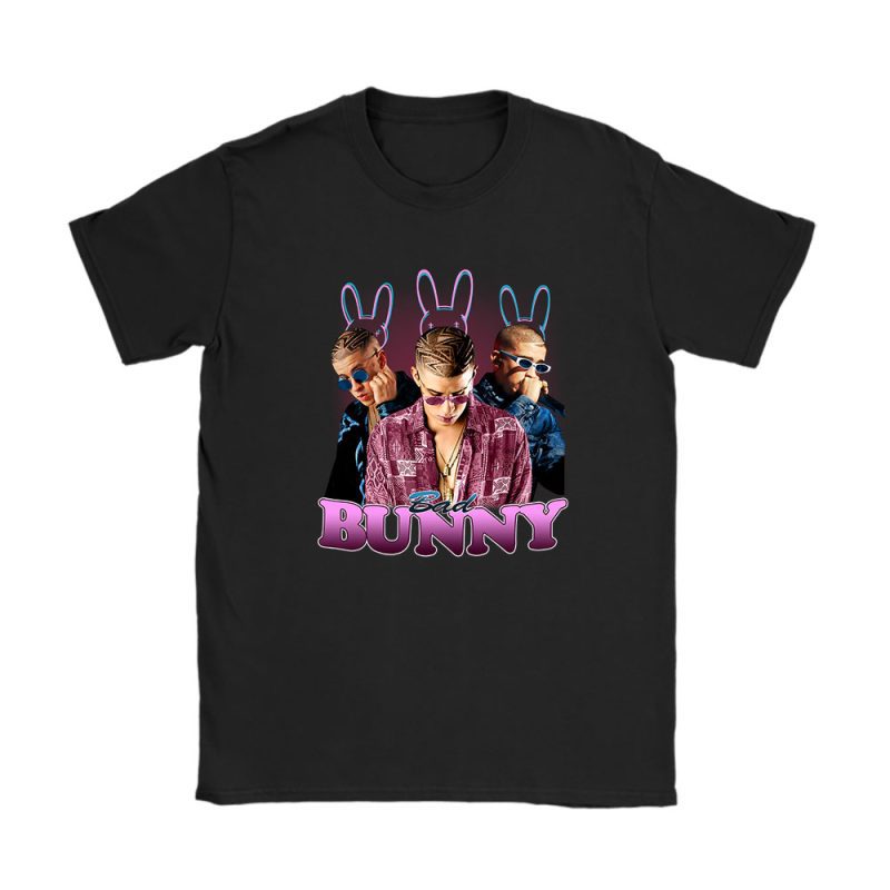 Bad Bunny Concert Bb Bunny Black Unisex T-Shirt TAT1235