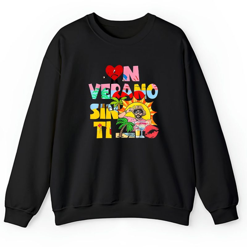 Bad Bunny Un Verano Sin Ti Black Unisex Sweatshirt TAS1238