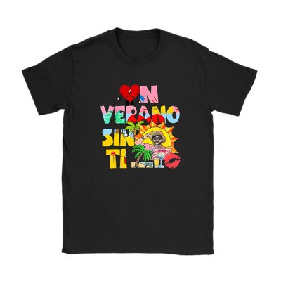 Bad Bunny Un Verano Sin Ti Black Unisex T-Shirt TAT1238