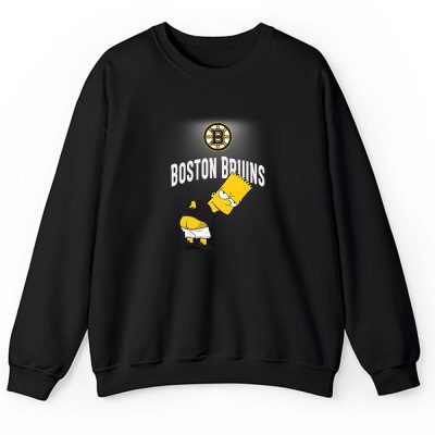 Bart Simpson X Boston Bruins Team X NHL X Hockey Fan Unisex Sweatshirt TAS1244
