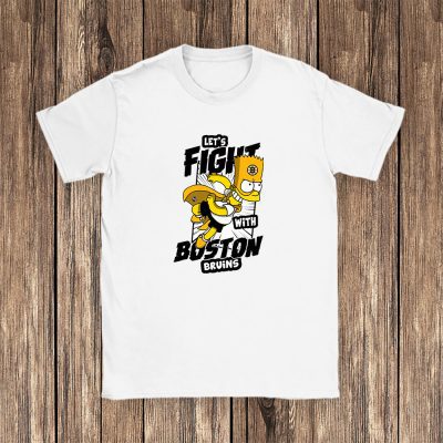 Bart Simpson X Boston Bruins Team X NHL X Hockey Fan Unisex T-Shirt TAT1245