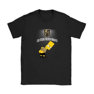 Bart Simpson X Las Vegas Golden Knights Team X NHL X Hockey Fan Unisex T-Shirt TAT1271