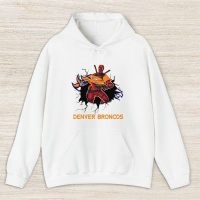 Deadpool NFL Denver Broncos Unisex Hoodie TAH1183