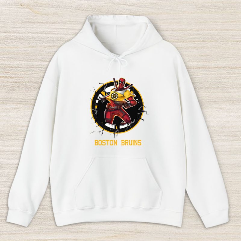 Deadpool NHL Boston Bruins Unisex Hoodie TAH1175