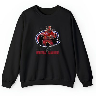 Deadpool NHL Montreal Canadiens Unisex Sweatshirt TAS1195