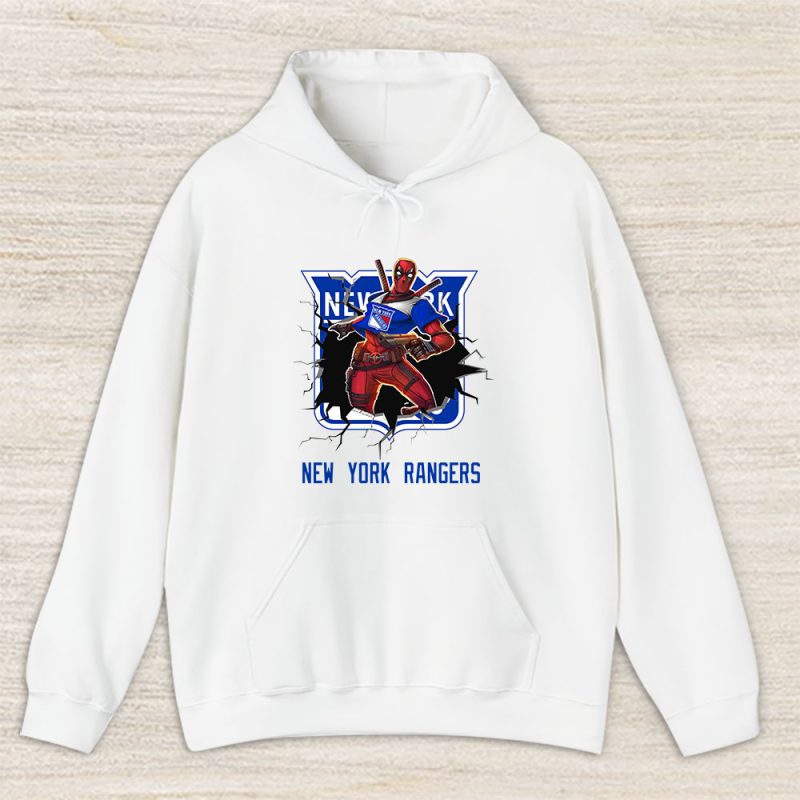 Deadpool NHL New York Rangers Unisex Hoodie TAH1200