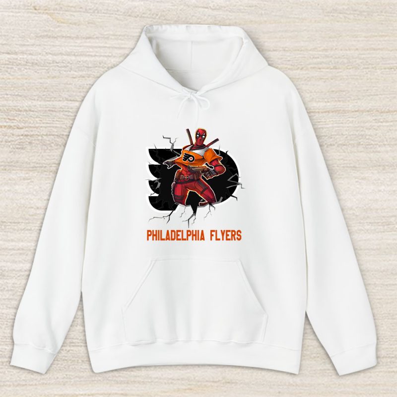 Deadpool NHL Philadelphia Flyers Unisex Hoodie TAH1204